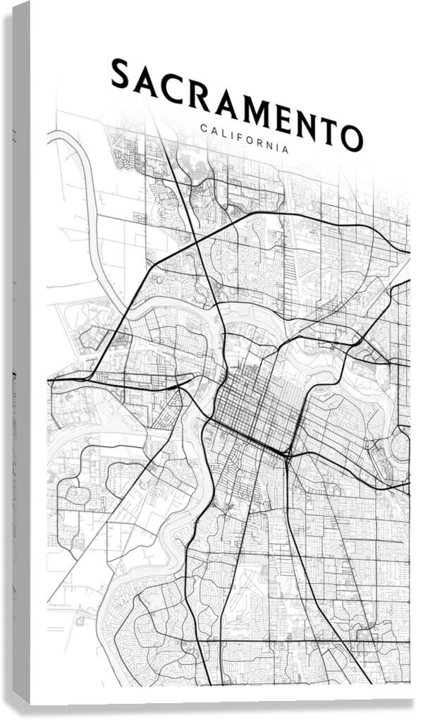 Sacramento portrait 2 3 Canvas Print