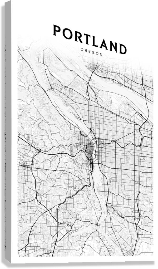 Portland portrait 2 3 Canvas Print