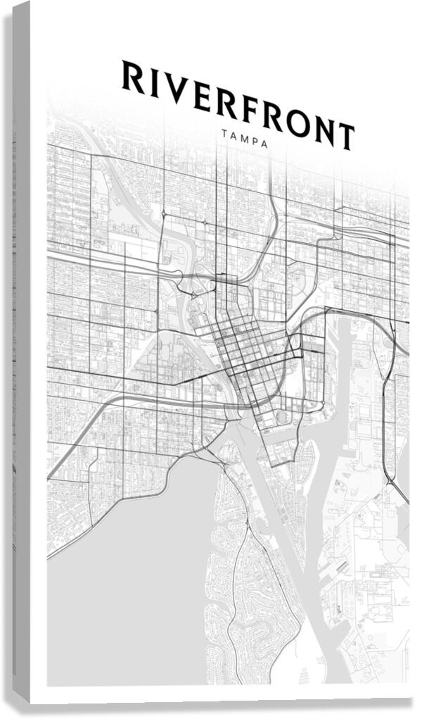 Riverfront portrait 2 3 Canvas Print