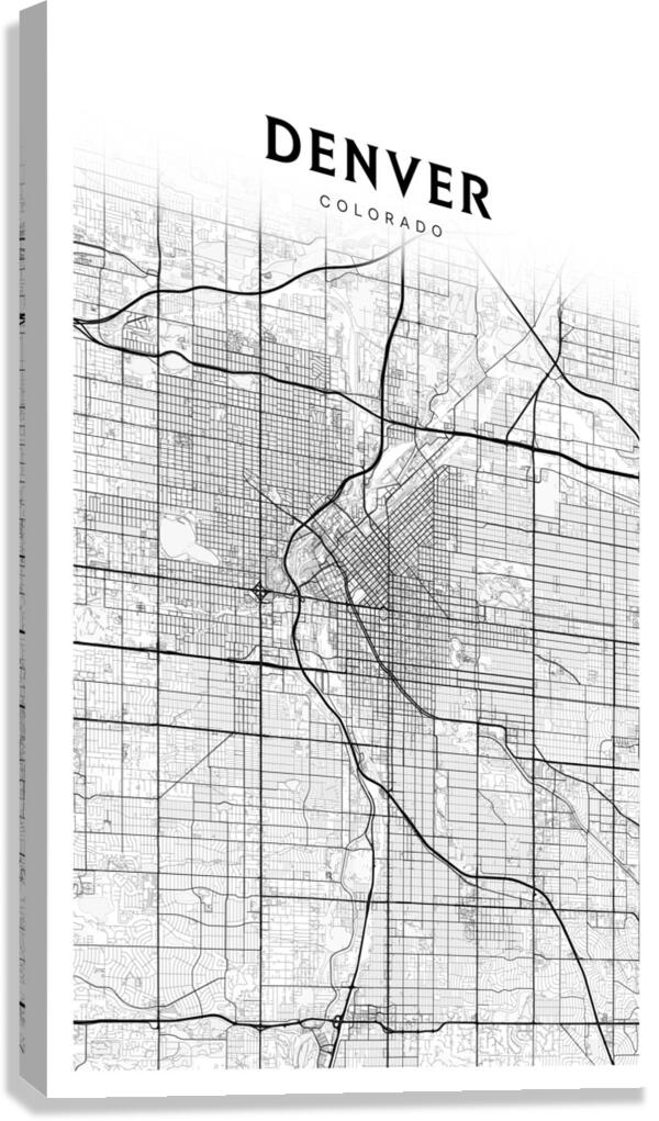 Denver portrait 2 3 Canvas Print