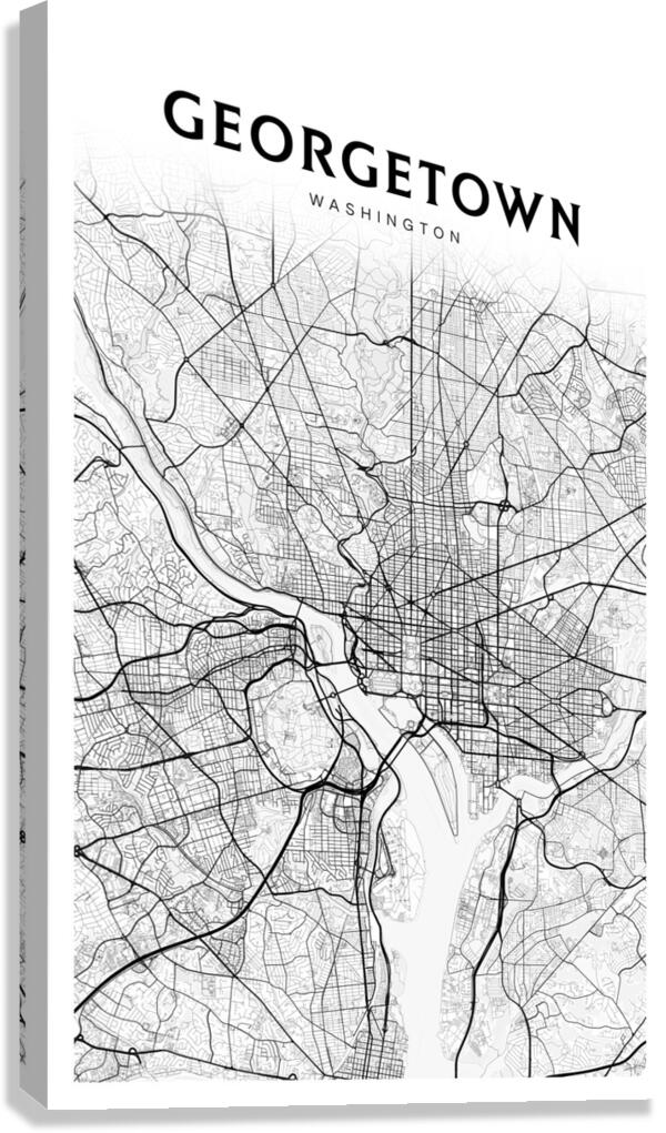 Georgetown portrait 2 3 Canvas Print