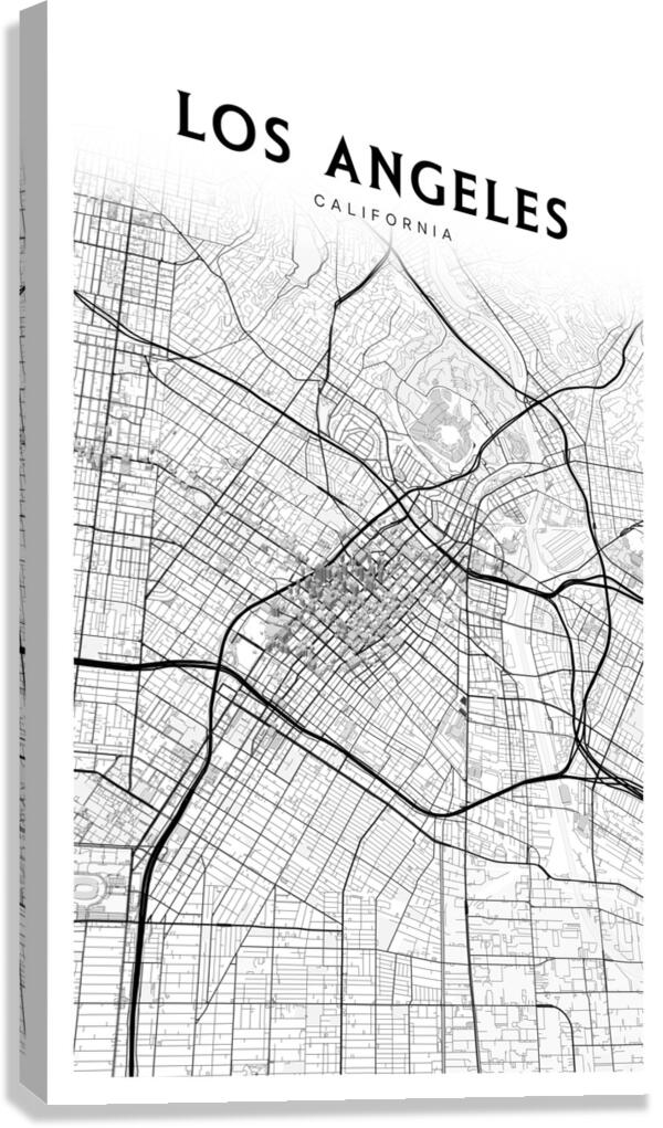 LosAngeles portrait 2 3 Canvas Print