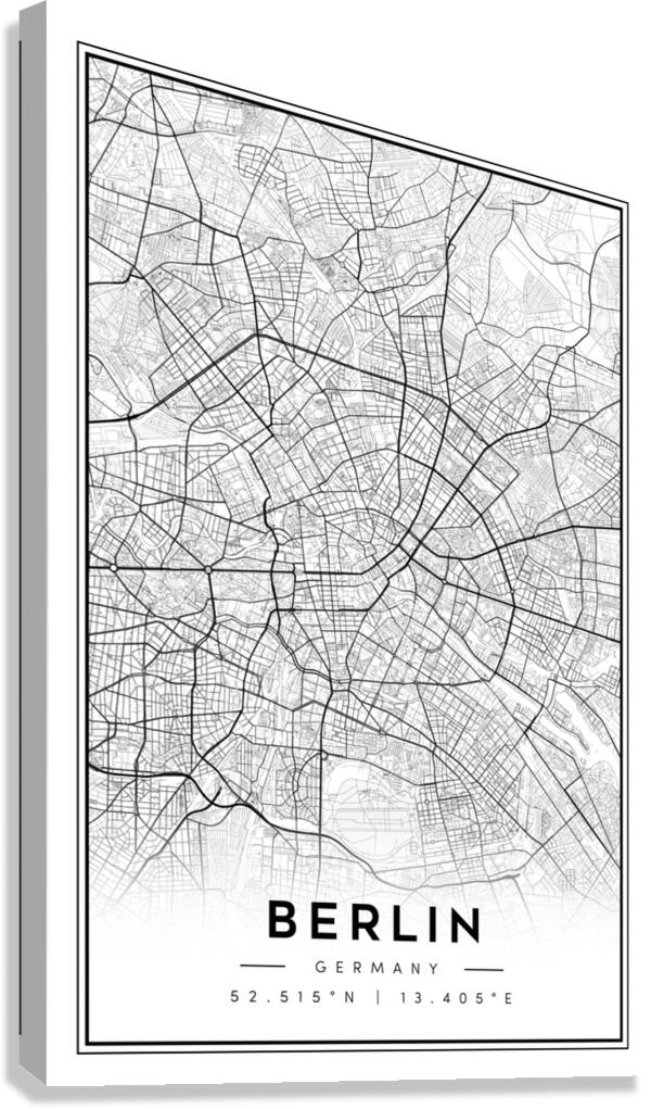 Berlin portrait 2 3 Canvas Print