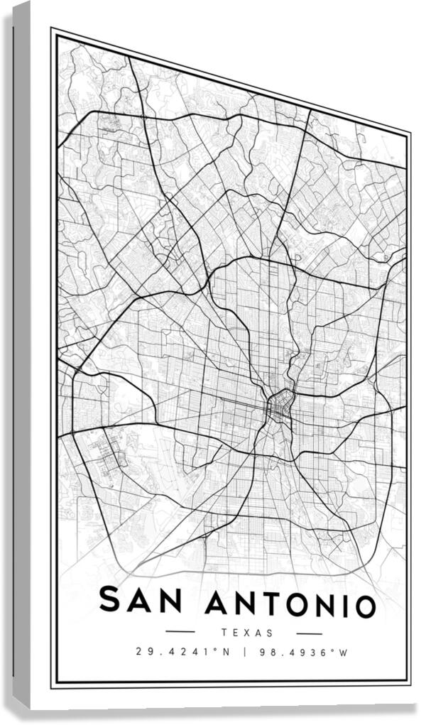 SanAntonio portrait 2 3 Canvas Print