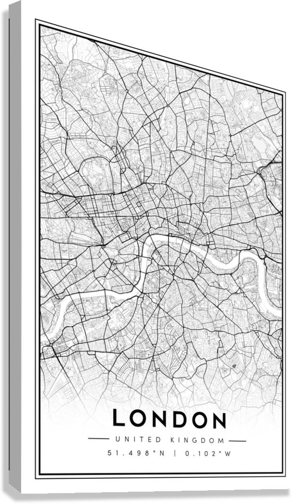 London portrait 2 3 Canvas Print