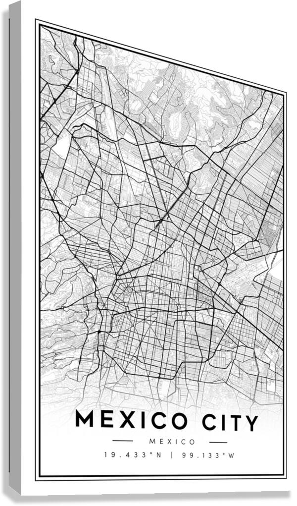 MexicoCity portrait 2 3 Canvas Print