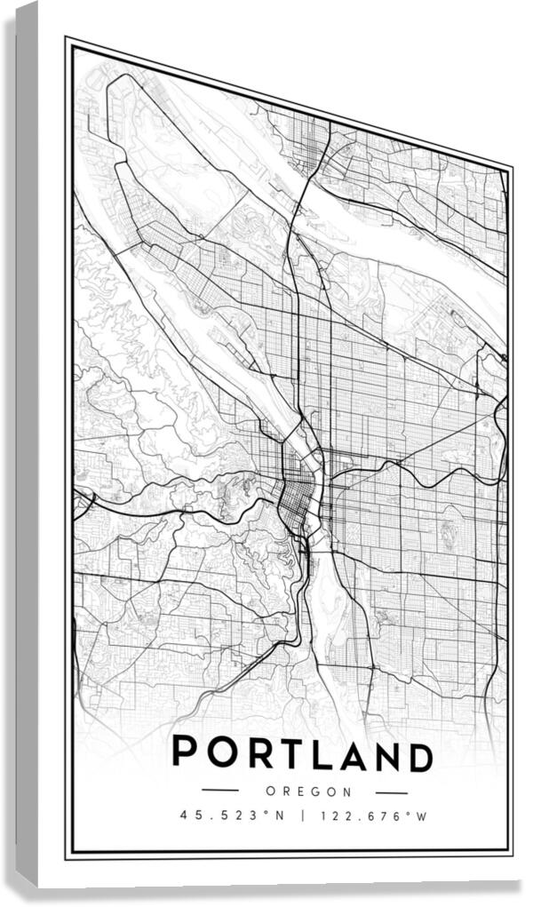 Portland portrait 2 3 Canvas Print