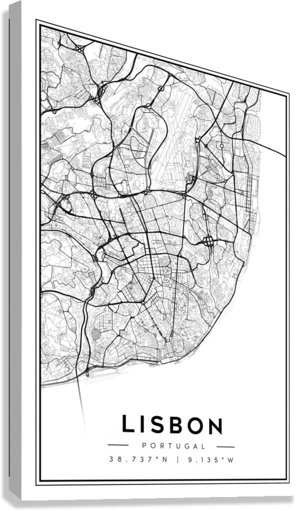 Lisbon portrait 2 3 Canvas Print