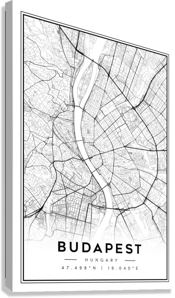 Budapest portrait 2 3 Canvas Print