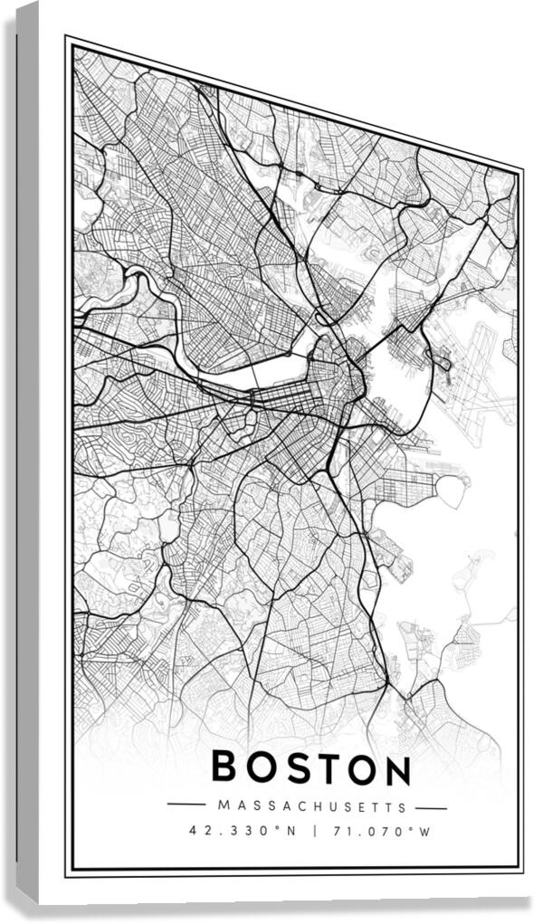 Boston portrait 2 3 Canvas Print