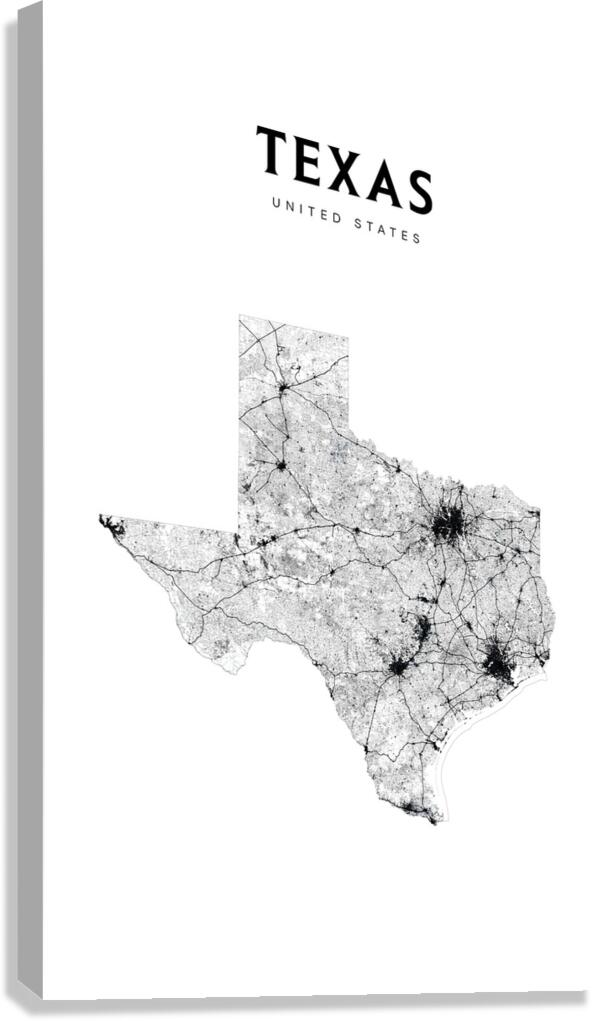 portrait 2 3 texas Canvas Print