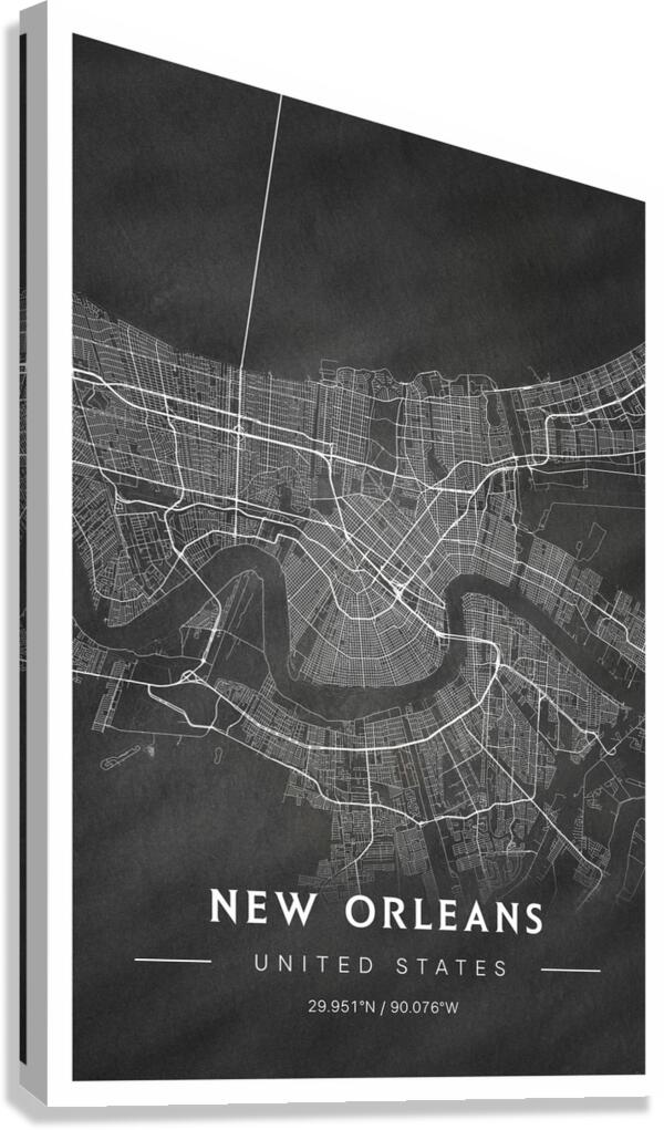 portrait 2 3 new orleans Canvas Print