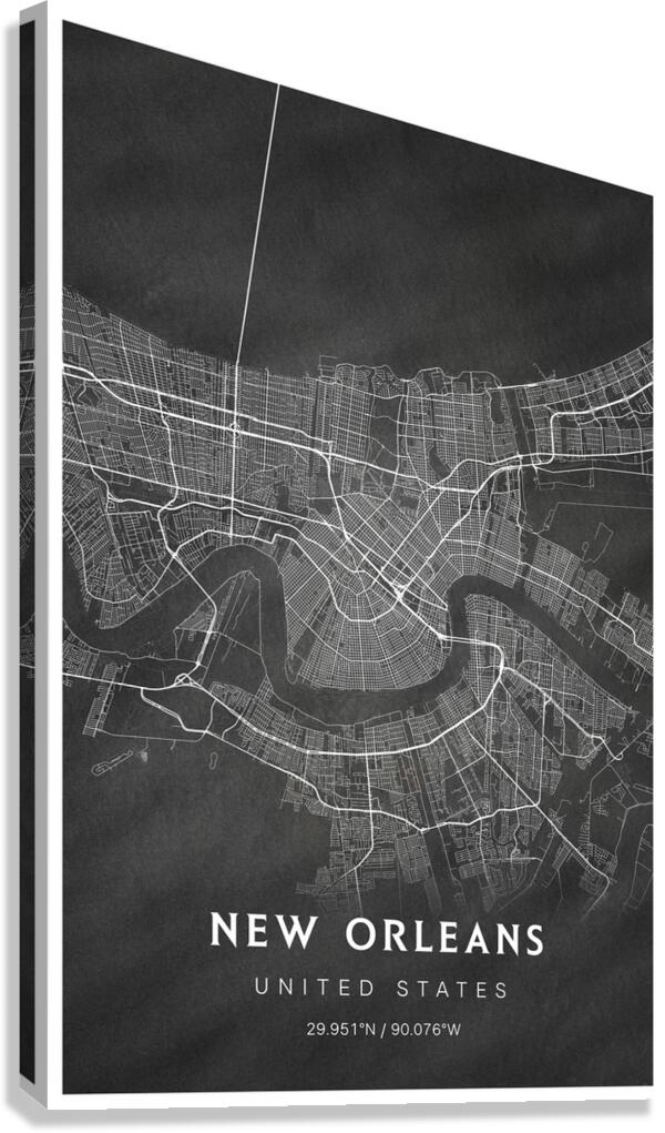 portrait 2 3 new orleans Canvas Print