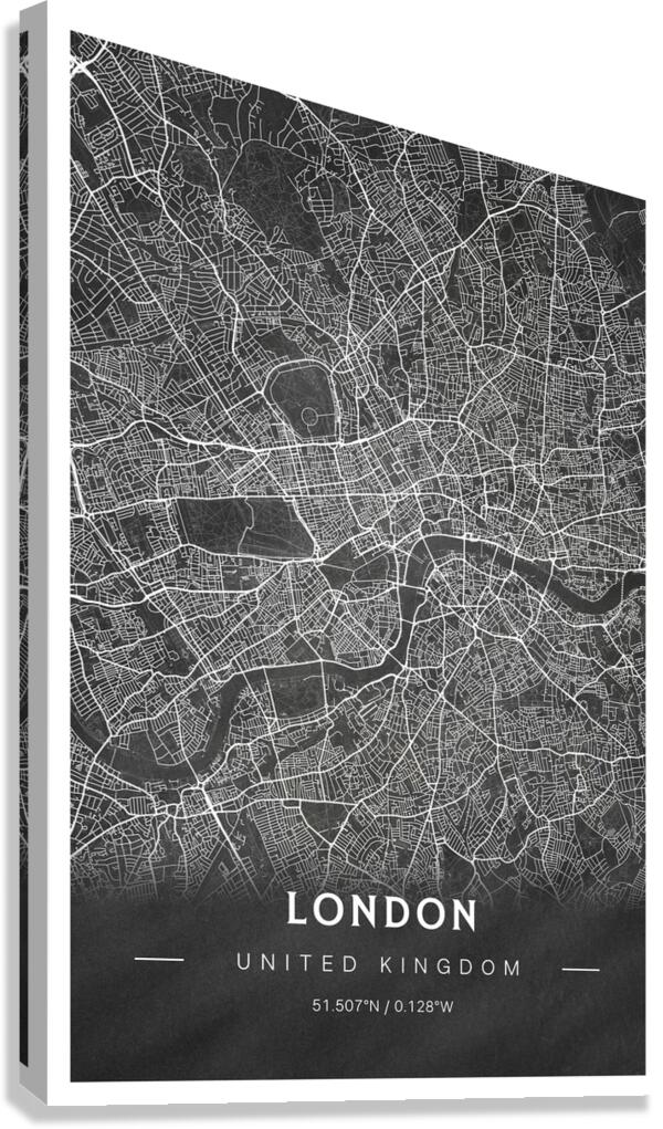 portrait 2 3 London Canvas Print