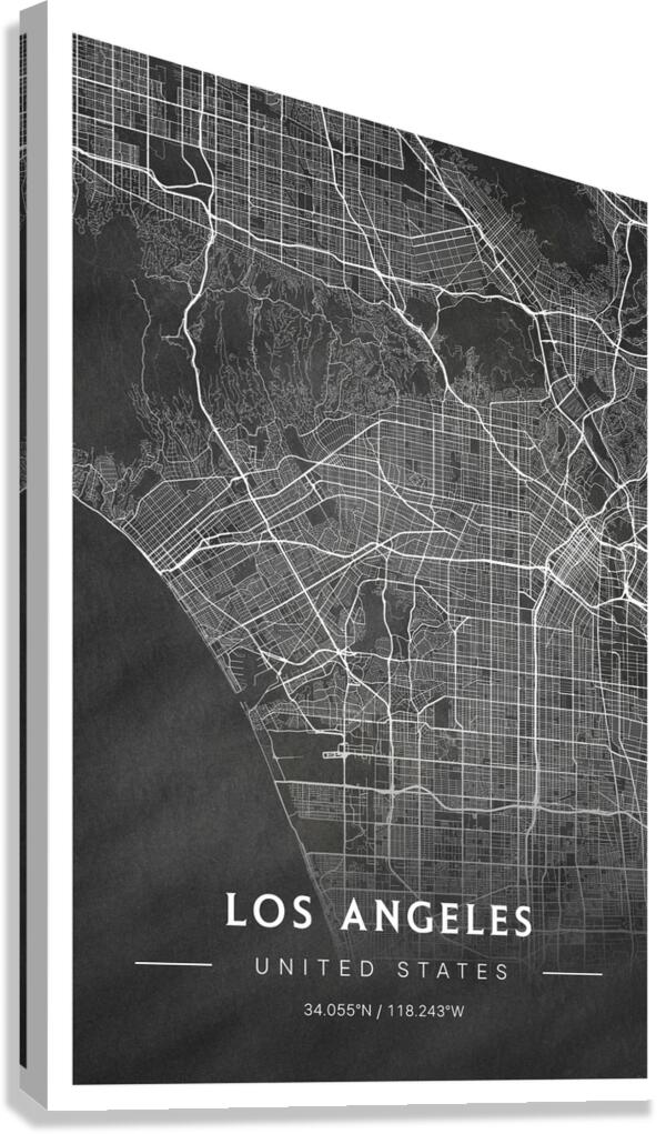portrait 2 3 Los Angeles Canvas Print