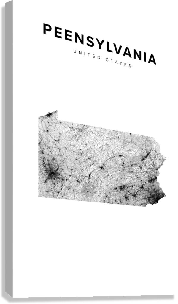 portrait 2 3 Peensylvania Canvas Print