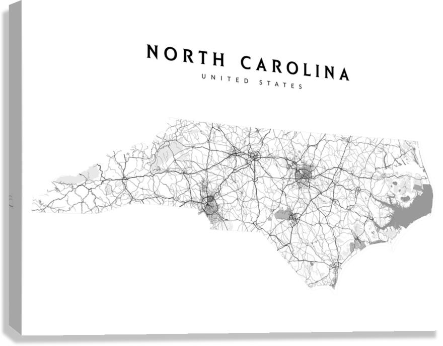 landscape 3 2 north carolina Canvas Print