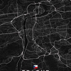 Prague 39x55Inches