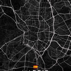 Madrid 39x55Inches 2