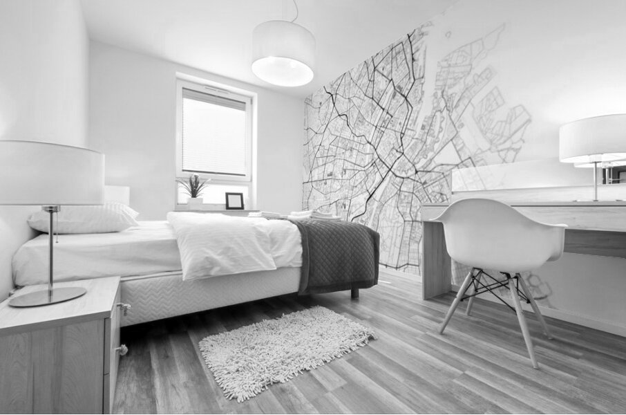 Copenhagen portrait A Series Mural print