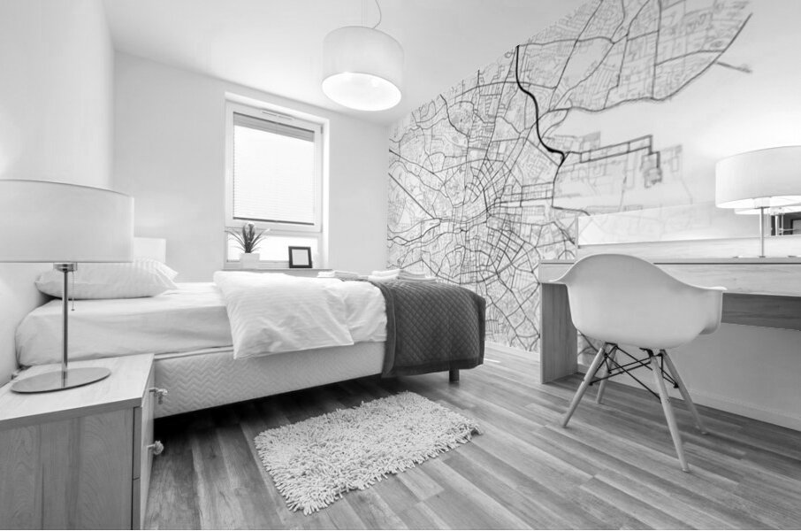 Dublin portrait A Series Mural print