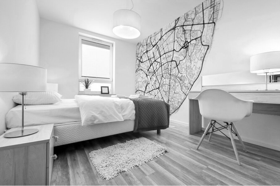 Lisbon portrait A Series Mural print