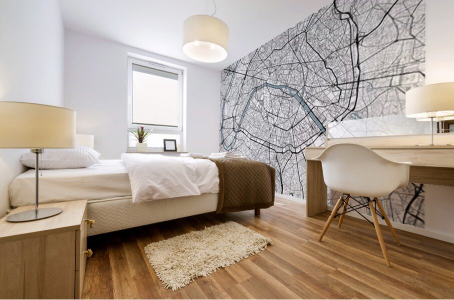 Paris portrait A Series Mural print