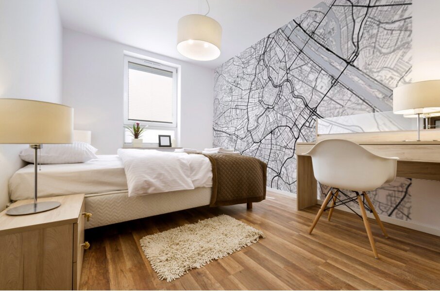 Vienna portrait A Series Mural print