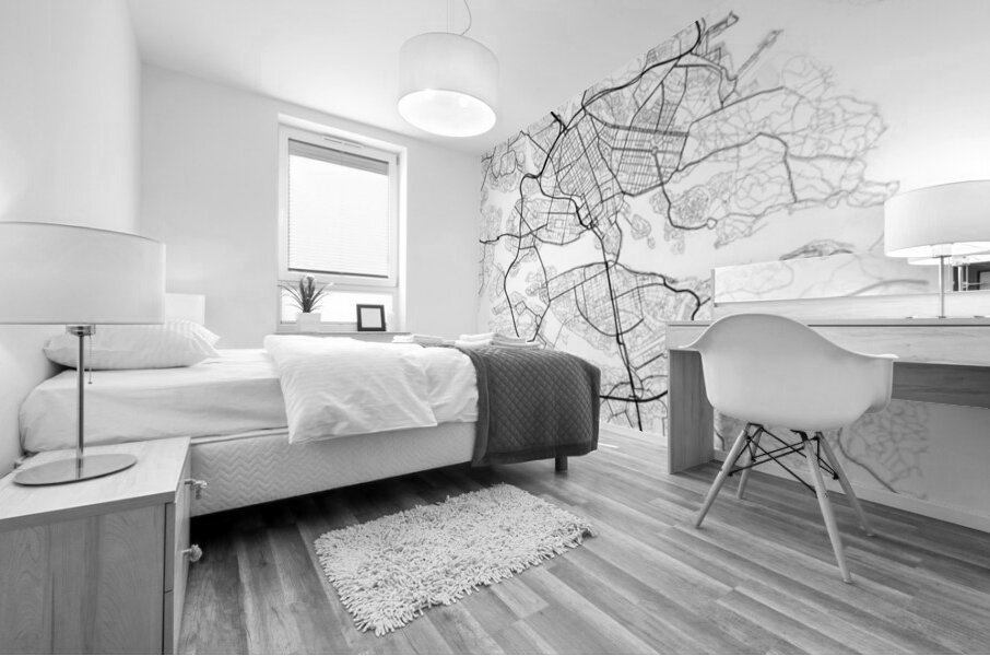 Stockholm portrait A Series Mural print