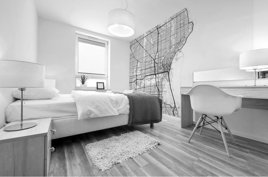 Milwaukee portrait 2 3 Mural print