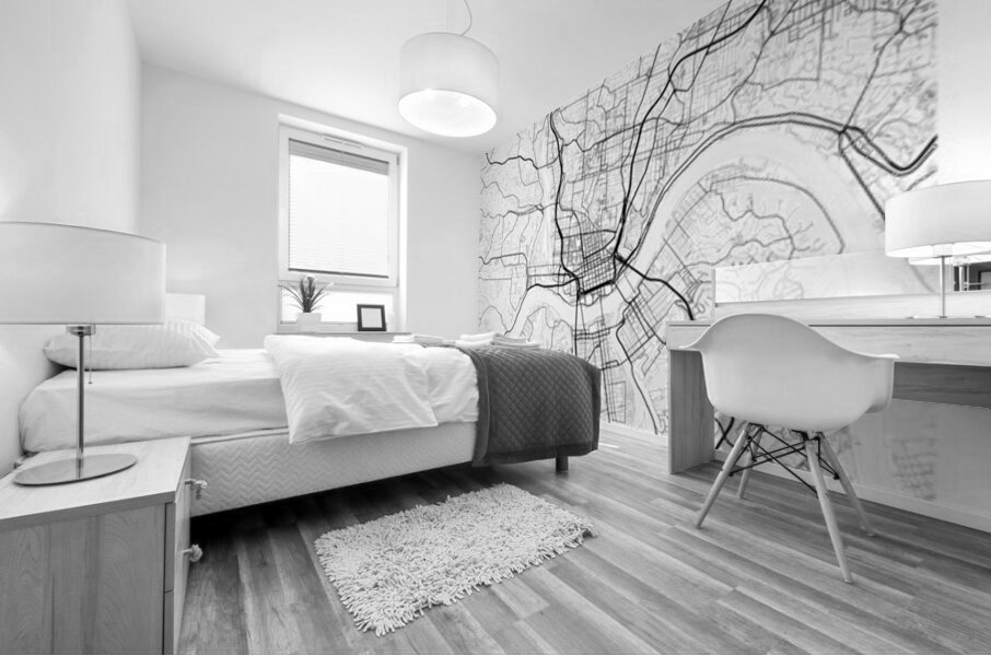 Cincinnati portrait 2 3 Mural print