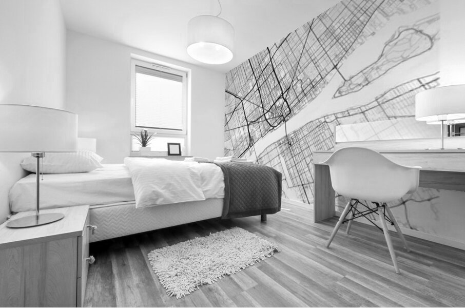 Detroit portrait 2 3 Mural print