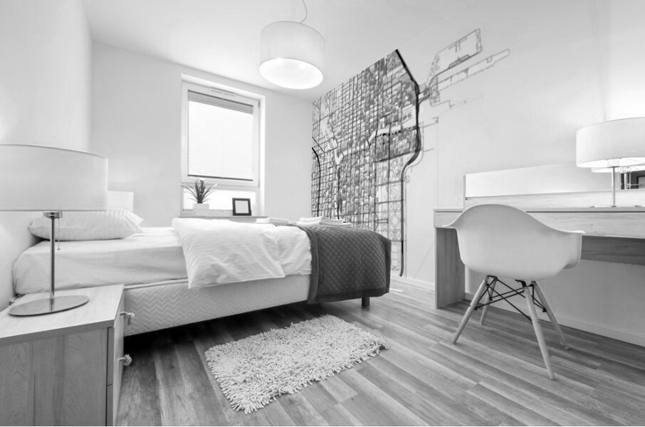 NavyPier portrait 2 3 Mural print