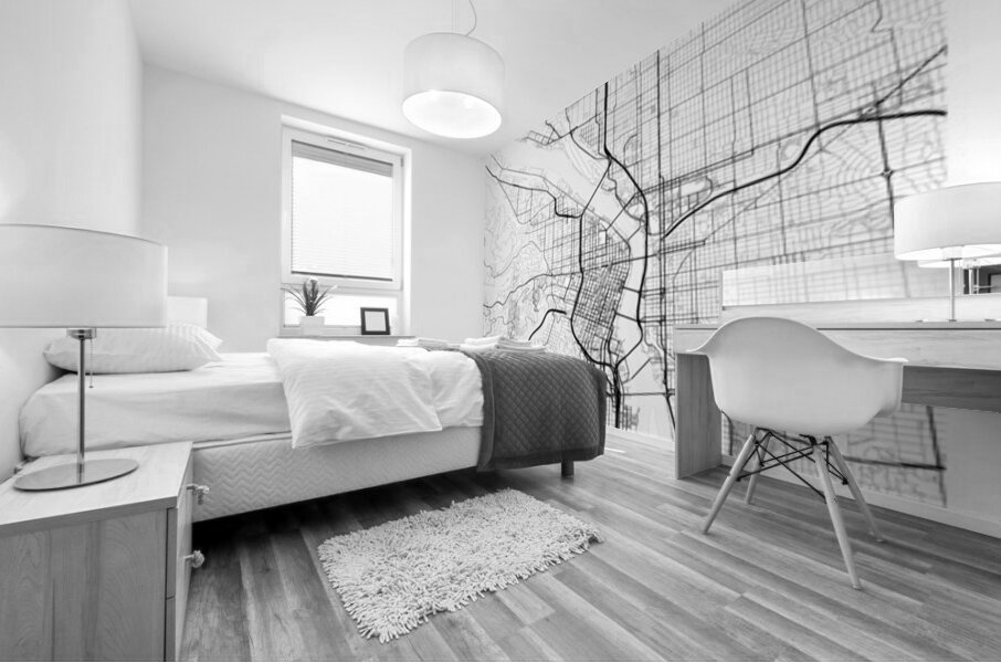 PearlDistrict portrait 2 3 Mural print