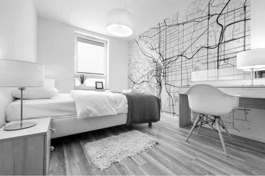 Portland portrait 2 3 Mural print