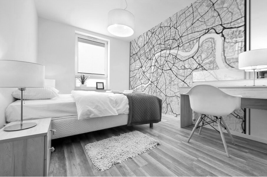 London portrait 2 3 Mural print