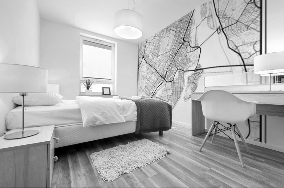 Montreal portrait 2 3 Mural print