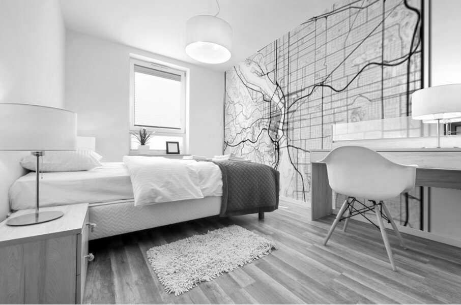 Portland portrait 2 3 Mural print