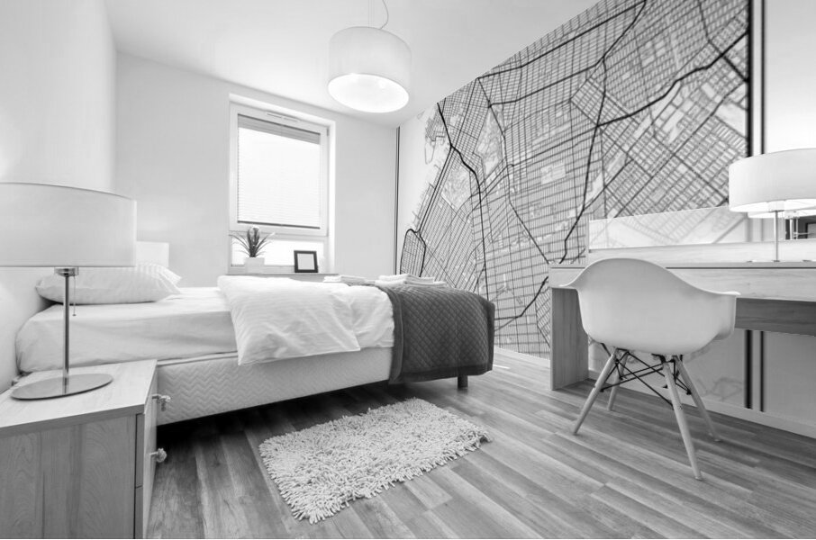 Brooklyn portrait 2 3 Mural print