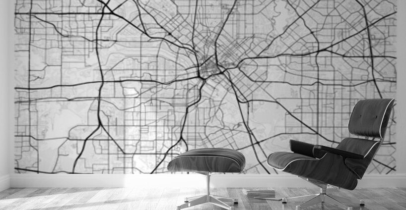 Dallas portrait A Series Wall Murals