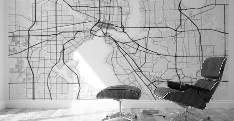 Jacksonville portrait A Series Wall Murals