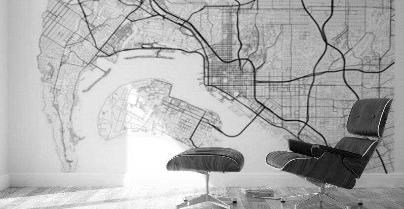 SanDiego portrait A Series Wall Murals