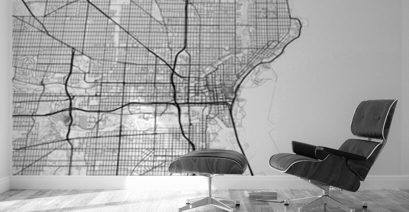 Milwaukee portrait 2 3 Wall Murals