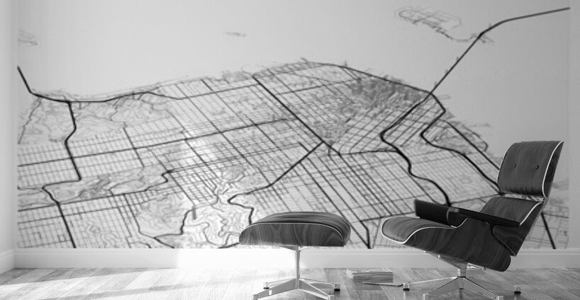 SanFrancisco portrait 2 3 Wall Murals