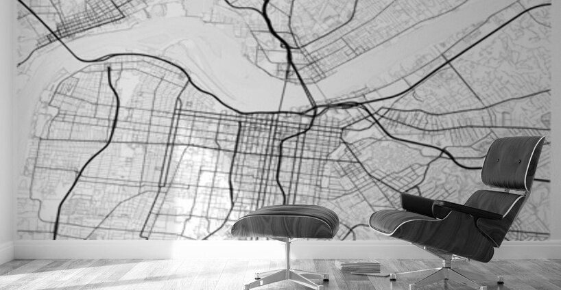 Louisville portrait 2 3 Wall Murals