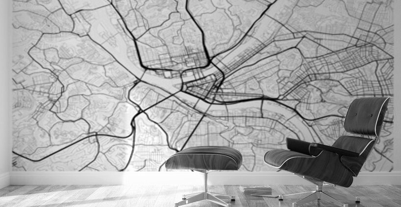 Pittsburgh portrait 2 3 Wall Murals