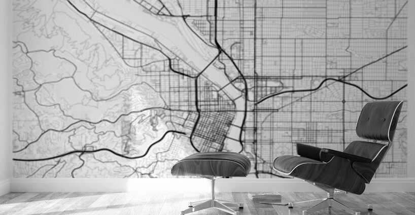 Portland portrait 2 3 Wall Murals