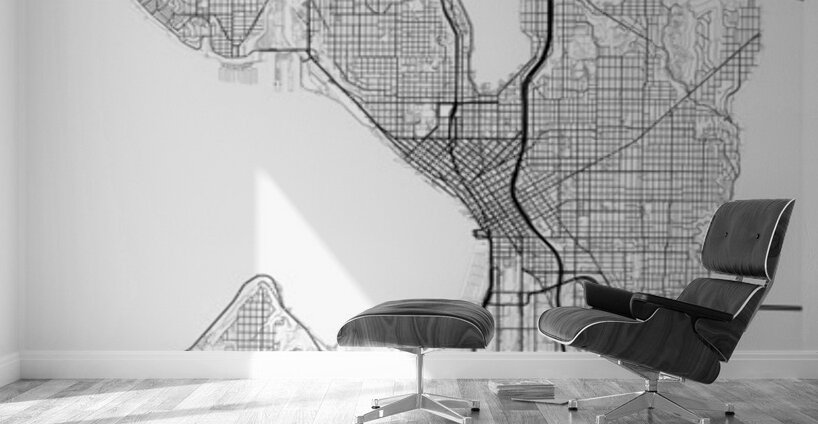 Seattle portrait 2 3 Wall Murals