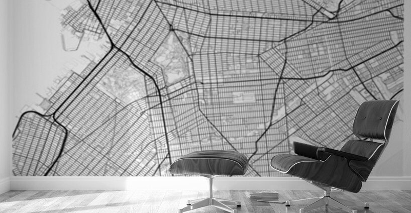 Brooklyn portrait 2 3 Wall Murals