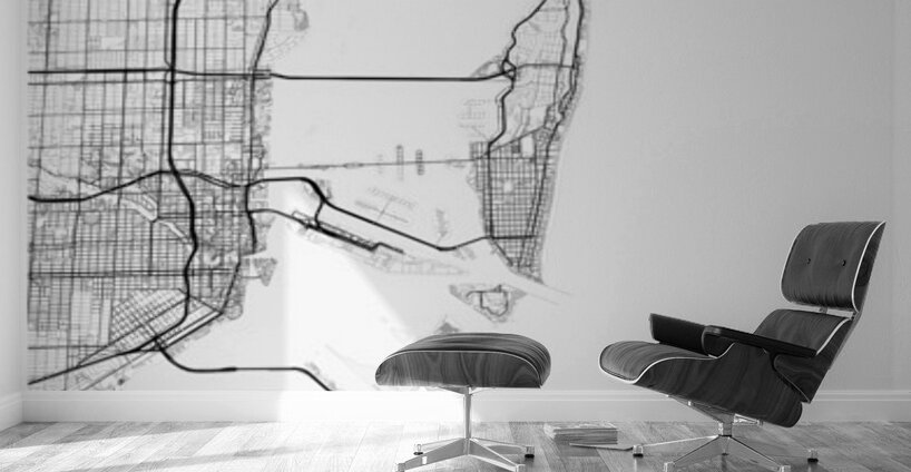 MiamiBeach portrait 2 3 Wall Murals